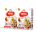 Muesli Fruits, Nuts with Pumpkin seeds 400g | Whole grain, High Protein, High Fibre | No chemical, Omega rich | Wholegrain Breakfast