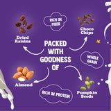Choco Almond & No Added Sugar Combo | Healthy Protein Food & Breakfast Cereal, 400g*Pack of 2