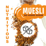 Zero Added Sugar And Fruits & Nut Muesli Combo | Healthy Protein Food & Breakfast Cereal, 1kg*Pack of 2