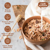 Rolled Oats, 100% Wholegrain Breakfast, High Protein and Fibre for Weight Loss